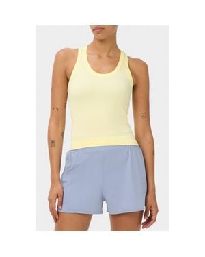 Sweaty Betty Athlete Seamless Workout Crop Tank - Blue