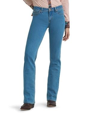 Wrangler X Lainey Wilson Mae Embellished Bootcut Jeans - Blue