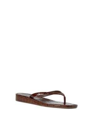 Loeffler Randall Lina Flip Flop - Brown