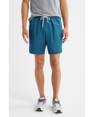 Free Fly Reverb Water Resistant Hybrid Performance Shorts - Blue