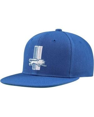 Mitchell & Ness Youth Detroit Lions Gridiron Classics Ground Snapback Hat - Blue