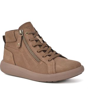 Strive Kensington High Top Sneaker - Brown