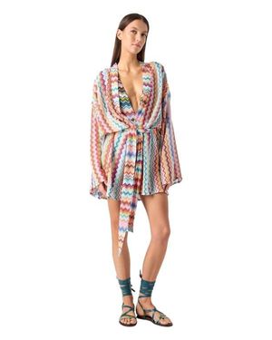 Missoni Short Cover-Up - Red