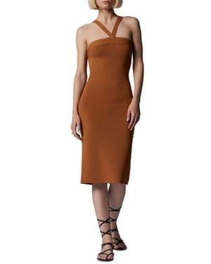 Equipment Appoline Midi Dress - Brown