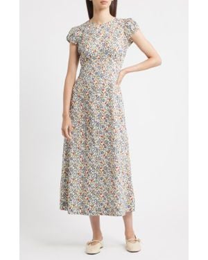 Doen Rhodia Floral Midi Dress - Multicolor