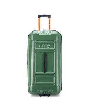 Jeep Jh003B Checked-Large 30 Inch Hardside Expandable Luggage With Two Wheels - Green