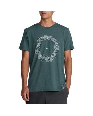 RVCA Bryce Lei Graphic T-Shirt - Green