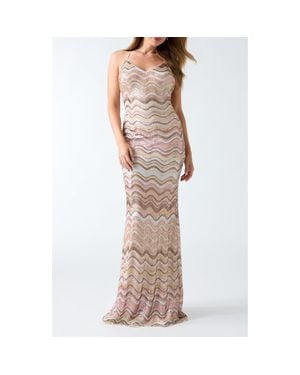 Guess Marcelle Sequin Dress - Natural