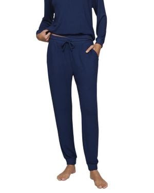 Eberjey Cozy Time Lounge Sweatpants - Blue