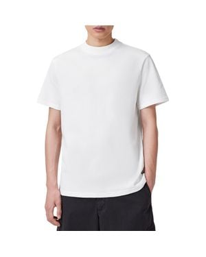AllSaints Nero Solid Cotton T-Shirt - White