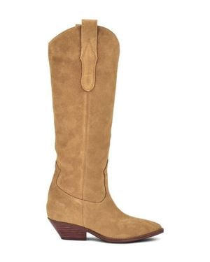 Nine West Asken Knee High Boot - Brown