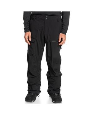 Quiksilver Utility Waterproof Snow Ski Pants - Black