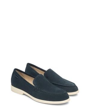 Nero Giardini Suede Slip-On Loafer - Blue