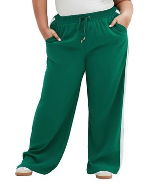 City Chic Lilia Sweatpants - Green