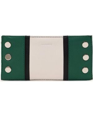 Hammitt 110 North Studded Leather Wallet - Green
