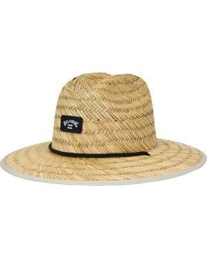 Billabong Tides Print Woven Straw Hat - Natural