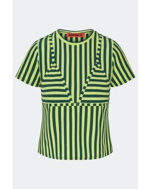 Simon Miller Kini Striped T-Shirt - Green
