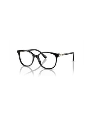 Swarovski 53Mm Square Optical Glasses - Black