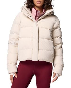 Columbia Amaze Puff Hooded Jacket - Red
