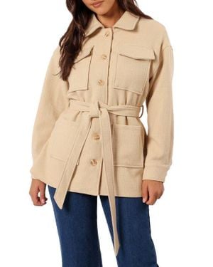Petal & Pup Arlow Shacket - Blue
