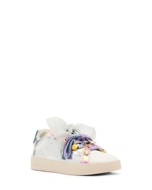 Steve Madden Kids' Jrush Sneaker - White