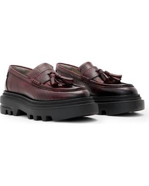 AllSaints Beth Tassel Loafer - Brown