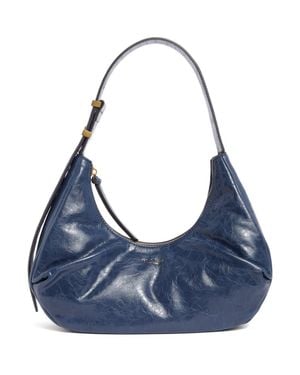 Rag & Bone Hudson Leather Hobo Bag - Blue