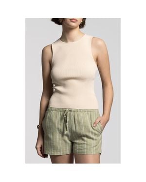 WEEKEND LOS ANGELES Mina Rib Tank - Gray
