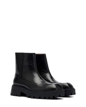 MARC NOLAN Commander Lug Sole Boot - Black