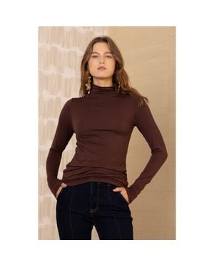 Hale Bob Chandier Top - Brown