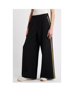 Wit & Wisdom Skyrise Pintuck Palazzo Pants - Black