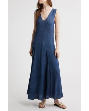 Rag & Bone Rb Miramar Sinead Sleeveless Maxi Dress - Blue