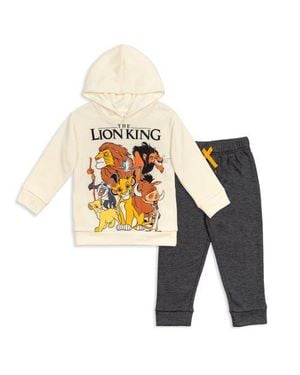 Disney Lion King Fleece 2-Piece Hoodie And Pants Set - Metallic