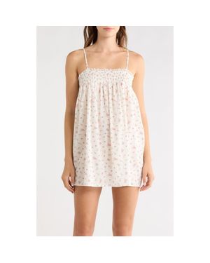 Open Edit Flirty Cotton Nightgown - Pink
