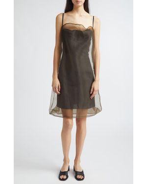 Magliano Piccolo Paradiso Organza Dress - Black
