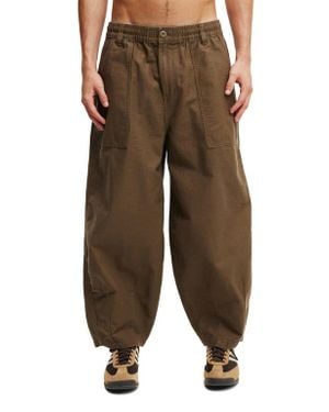 Cotton On Super Baggy Balloon Pant - Brown