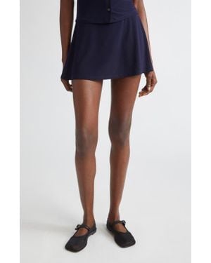 Sandy Liang Munchie Skort in Black | Lyst