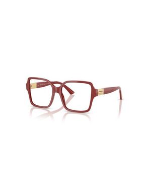 Jimmy Choo 52Mm Square Optical Glasses - Red