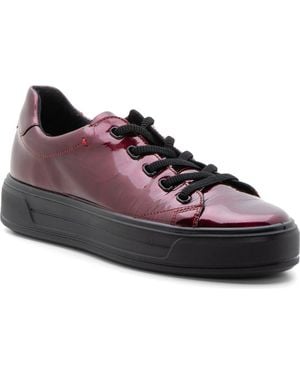 Ara Crystal Platform Sneaker - Purple