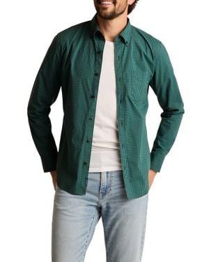 Bonobos Everyday Stretch Cotton Button-Down Shirt - Green