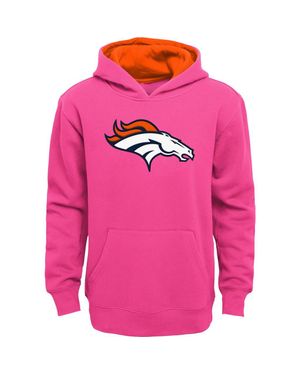 Outerstuff Girls Youth Denver Broncos Prime Hoodie - Pink