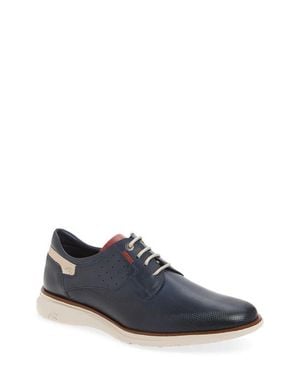 Fluchos Fenix Perforated Toe Derby - Blue