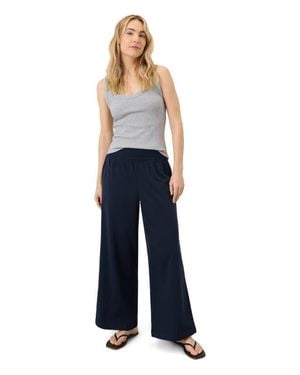 Pact Easy Drape Pant Made With Organic Cotton - Blue