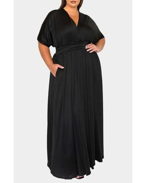 L I V D Raffi Maxi Dress - Black