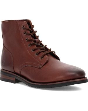 Frye Barrett Lace-Up Derby Boot - Brown