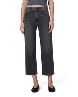 Joe's Jeans The Blake Crop Wide Leg Jeans - Black