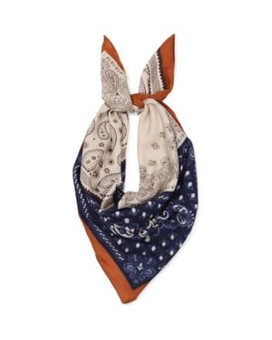 petit moments Colorado Paisley Scarf - Blue