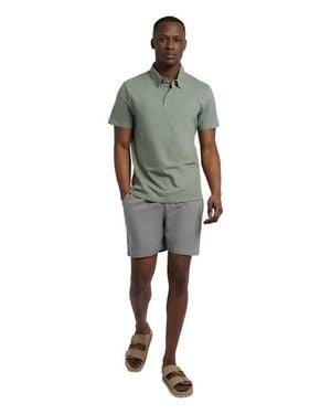 Onia Classic Pull On Linen Short 6 - Gray