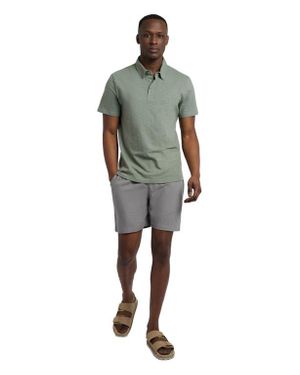 Onia Classic Pull On Linen Short 6 - Gray