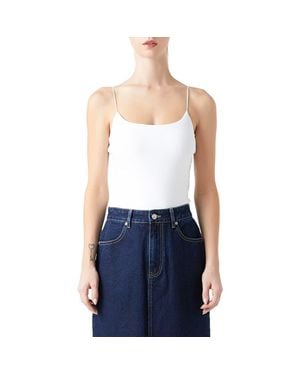 Grey Lab Jersey Camisole - Blue